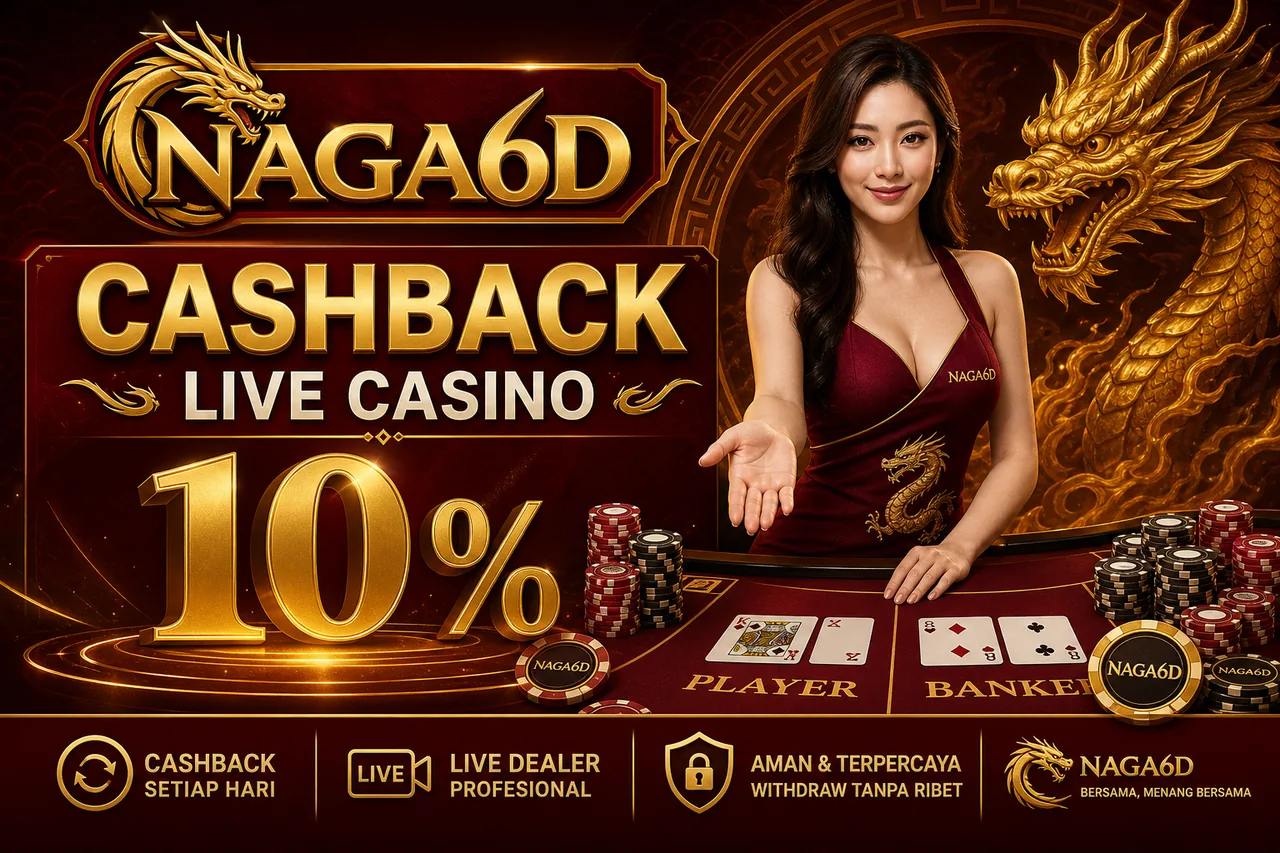 Cashback Live Casino 10%